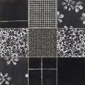 Chymia Mix 2 Black 12x12 Porcelain  Tile