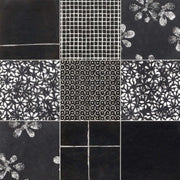 Chymia Mix 2 Black 12x12 Porcelain  Tile