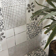 Chymia Mix 2 White 12x12 Porcelain  Tile