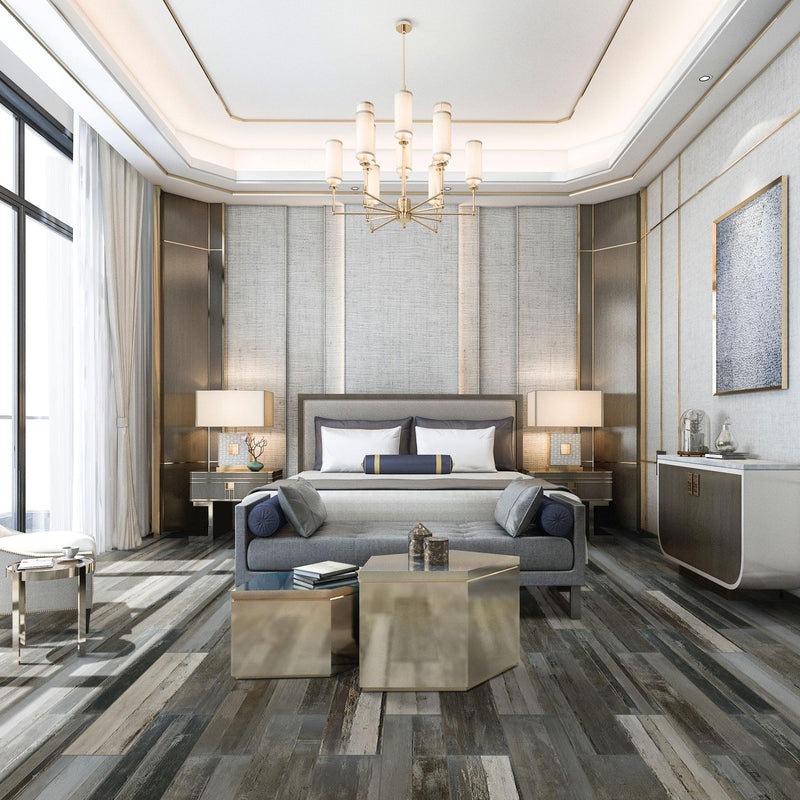 Cinematic Drama Matte 8x48 Porcelain  Tile