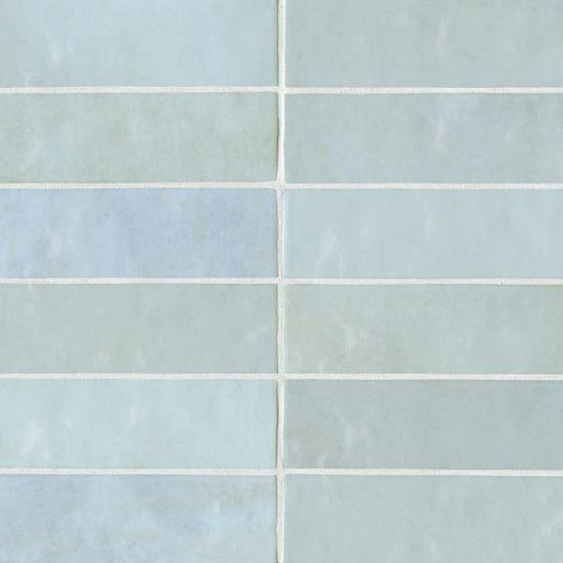 Cloé Baby Blue Glossy 2-1/2x8 Ceramic  Tile