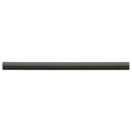 Cloé Black Glossy 1/2x8 Ceramic Jolly