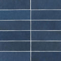 Cloé Blue Glossy 2-1/2x8 Ceramic  Tile