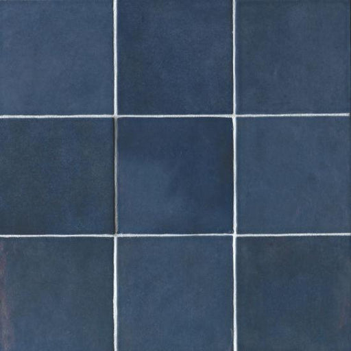 Cloé Blue Glossy 5x5 Ceramic  Tile