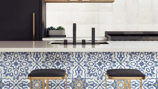 Cloé Crème Glossy 5x5 Ceramic  Tile