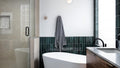 Cloé Green Glossy 2-1/2x8 Ceramic  Tile