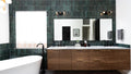 Cloé Green Glossy 2-1/2x8 Ceramic  Tile