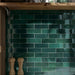 Cloé Green Glossy 2-1/2x8 Ceramic  Tile