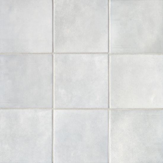 Cloé Grey Glossy 5x5 Ceramic  Tile