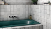 Cloé Grey Glossy 5x5 Ceramic  Tile