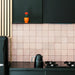 Cloé Pink Glossy 5x5 Ceramic  Tile