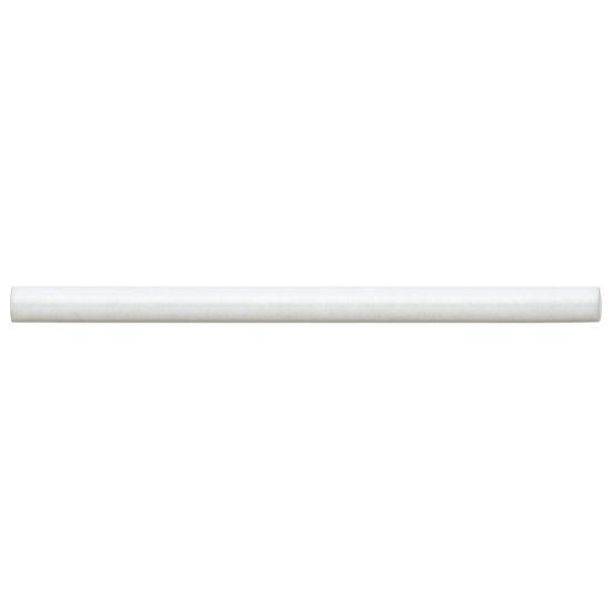 Cloé White Glossy 1/2x8 Ceramic Jolly