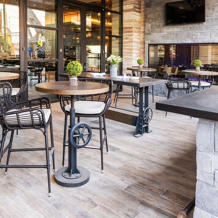 Club Grey 6-1/2x40 Porcelain  Tile