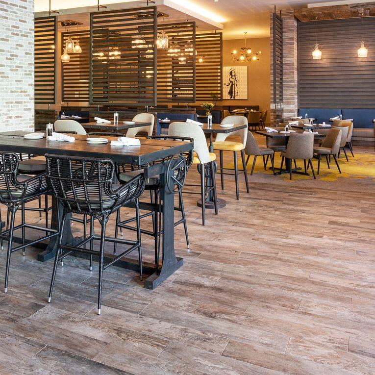 Club Grey 6-1/2x40 Porcelain  Tile