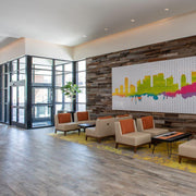 Club Grey 6-1/2x40 Porcelain  Tile