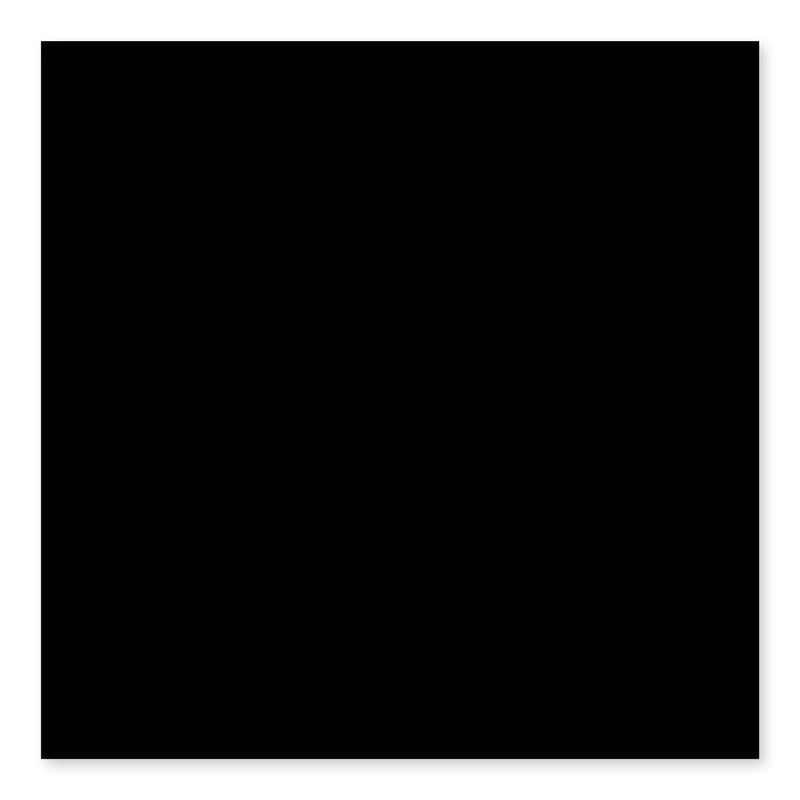 Color Black Glossy 6x6 Ceramic Surface Bullnose