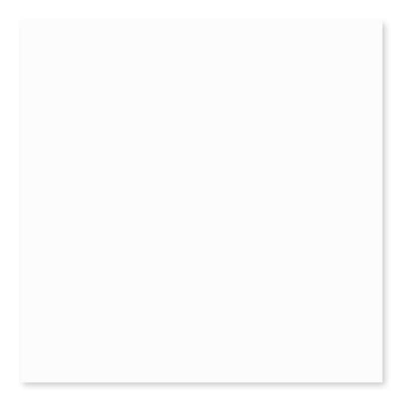 Color Snow White Glossy 6x6 Ceramic Surface Bullnose