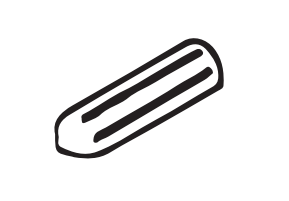 Color White Ice Matte 3/4x6 Ceramic Quarter Round Corner