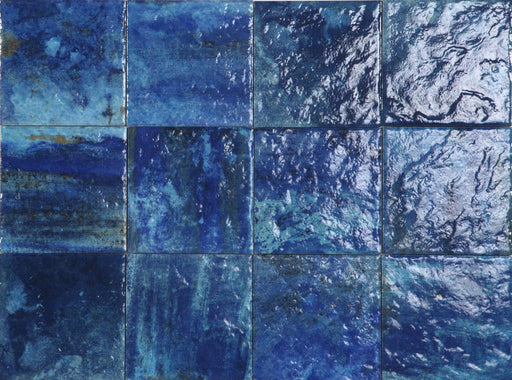 Coral Waterline Blue 6x6 Porcelain  Tile