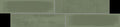 Cosmopolitan Safari Green Deco Glossy 4x16 Ceramic  Tile