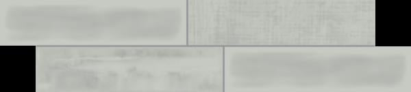 Cosmopolitan Steel Gray Deco Glossy 4x16 Ceramic  Tile