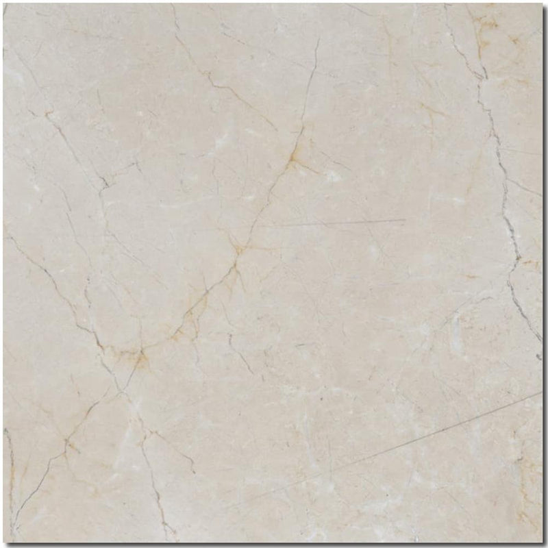 Crema Marfil Select Marble Tile 12x12 Polished