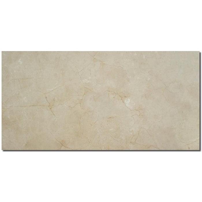 Crema Marfil Select Marble Tile 12x24 Honed