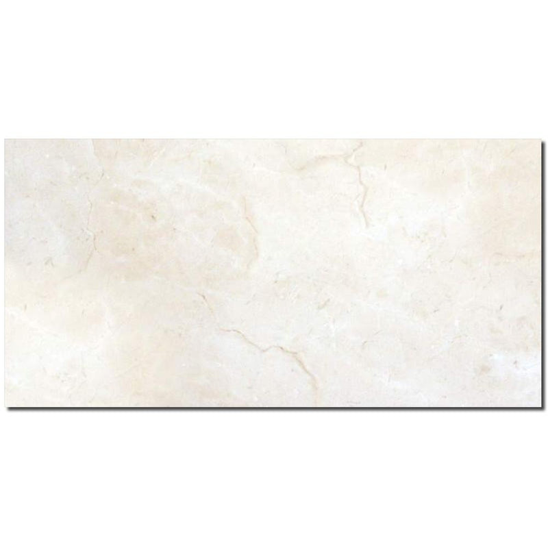 Crema Marfil Select Marble Tile 3x6 Polished