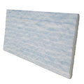 Crystal White Marble Veneer 8x18 Splitface