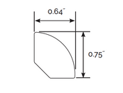 Cyrus Xl Prescott Kardigan 0.64x94   Luxury Vinyl Quarter Round