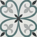 D Segni Colors Clover Deco Matte 8x8 Porcelain  Tile
