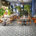 D Segni Colors Lily Deco Matte 8x8 Porcelain  Tile