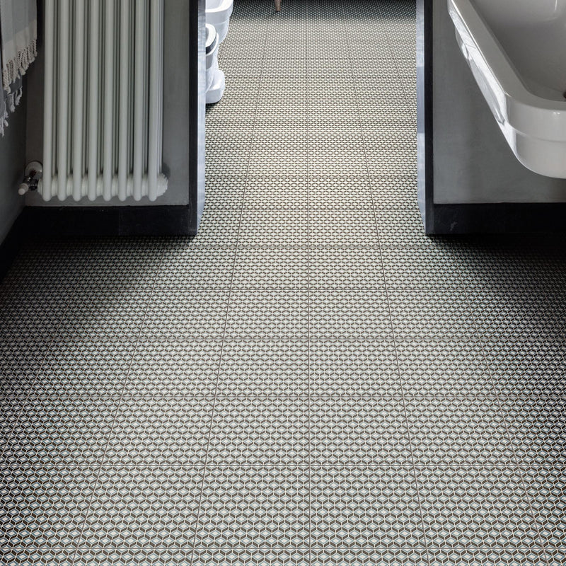 D Segni Denim Birdseye Matte 8x8 Porcelain  Tile