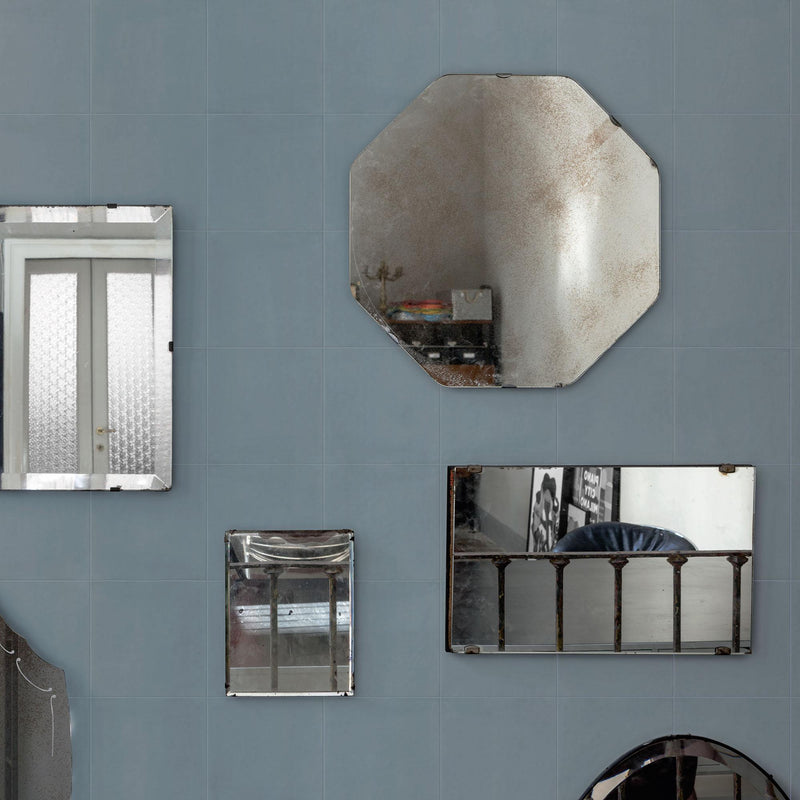 D Segni Denim Matte 8x8 Porcelain  Tile