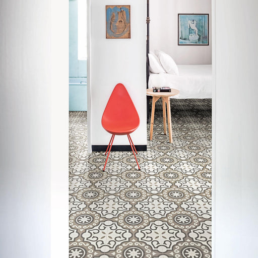 D Segni Parisian Sand Blend Matte 8x8 Porcelain  Tile