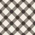 D Segni Plaid Sand Blend Matte 8x8 Porcelain  Tile