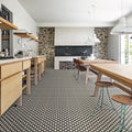D Segni Stella Smoke Blend Matte 8x8 Porcelain  Tile