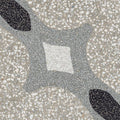 D Segni Terrazzo Croix Deco Matte 8x8 Porcelain  Tile