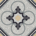 D Segni Terrazzo Fresco Deco Matte 8x8 Porcelain  Tile