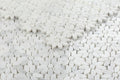 Daisy Wild Carrara Flower Polished Marble  Mosaic