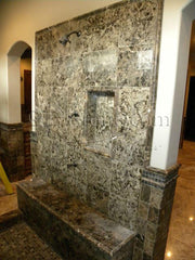 Dark Emprador Marble Tile 12x12 Polished