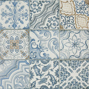 Deco Tiles Blue Memory 24x24 Porcelain  Tile