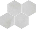 Derby Gris Hexagon Matte Porcelain  Mosaic