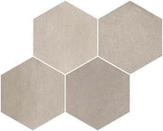 Derby Vison Hexagon Matte Porcelain  Mosaic