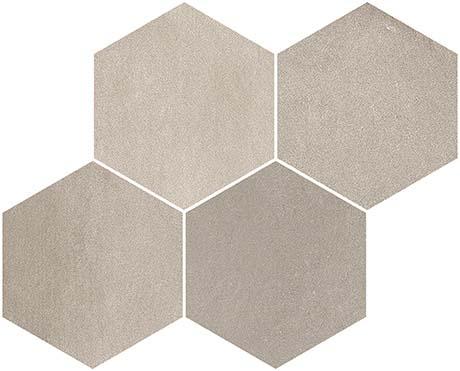 Derby Vison Hexagon Matte Porcelain  Mosaic