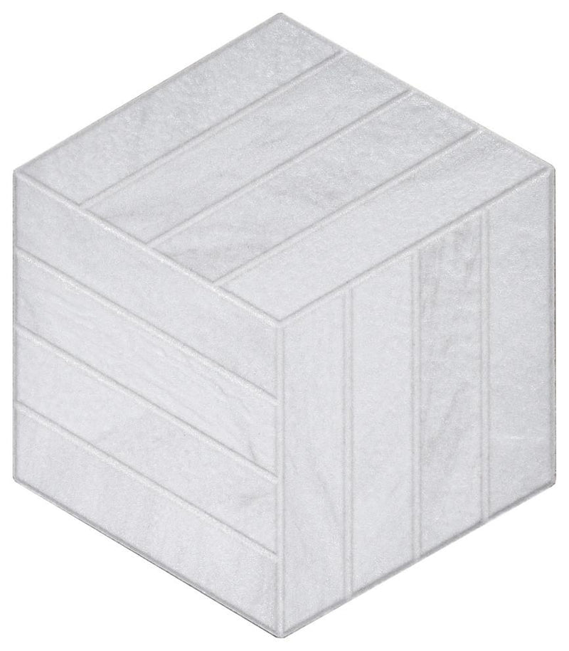 Devon White 8x9 Porcelain  Tile
