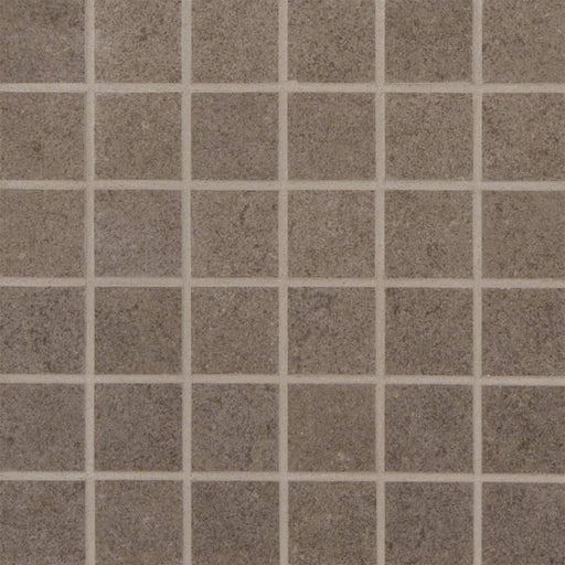 Dimensions Concrete 2x2 Square Matte Porcelain  Mosaic