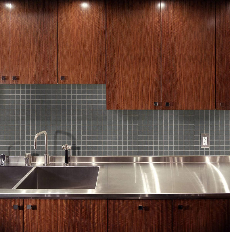 Dimensions Graphite 2x2 Square Matte Porcelain  Mosaic