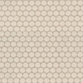Domino Almond Pennyround Glossy Porcelain  Mosaic