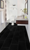 Domino Black Matte 12x24 Porcelain  Tile